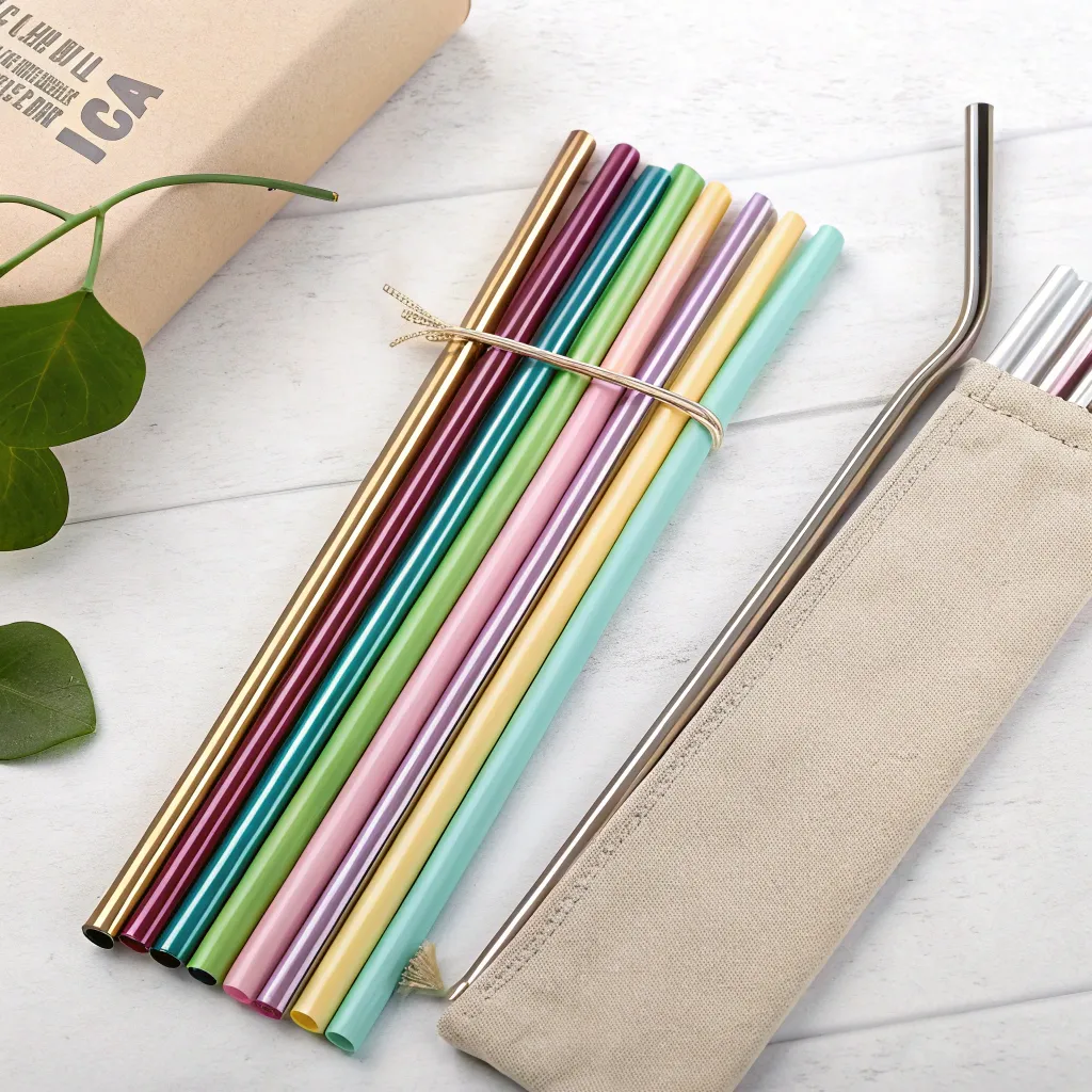 Eco-friendly Reusable Straw Set