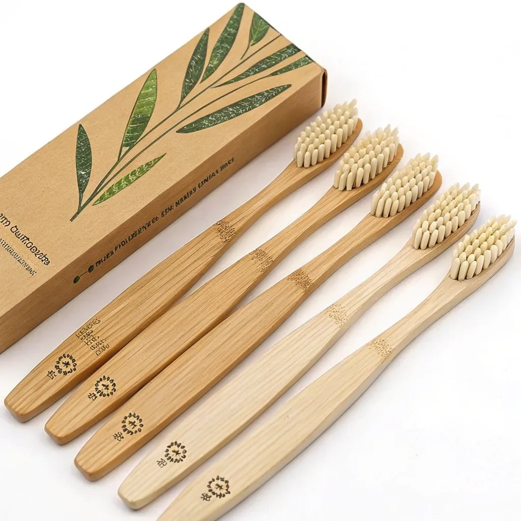 Bamboo Toothbrush Pack